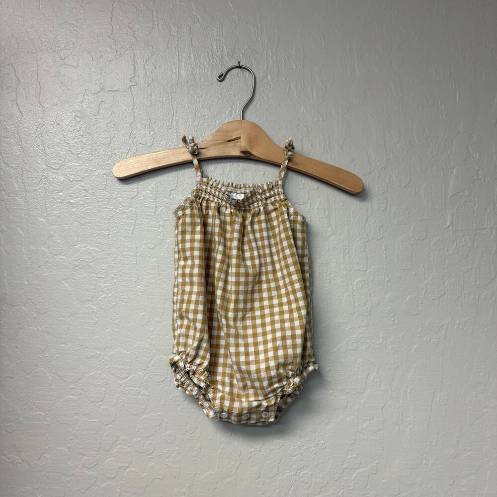$11 ADD ON carters gingham romper hanna andersson kate quinn mini boden zara h&m